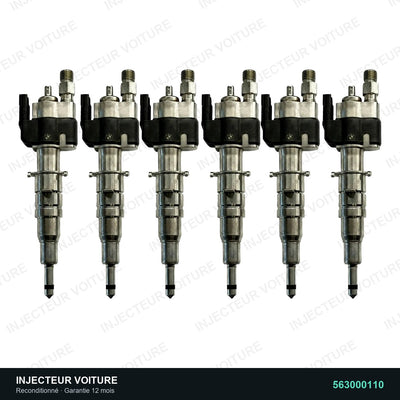 563000110 injecteur Continental pour BMW Série 1 Coupe, pièce reconditionnée testée au banc