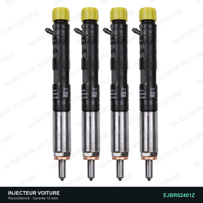 EJBR02401Z injecteur Delphi pour Hyundai Terracan 2.9 CRDi, pièce reconditionnée testée au banc
