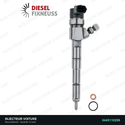 0445110299 injecteur Bosch pour Fiat Doblo 2.0 D, pièce reconditionnée testée au banc