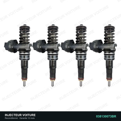 038130073BR injecteur pompe Bosch pour Volkswagen Golf V 2.0 SDI, pièce reconditionnée testée au banc