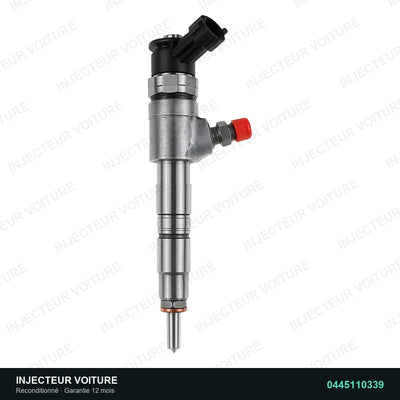 0445110339 Injecteur Bosch Peugeot 206 207 Citroën Ford 1.4 HDi, injecteur reconditionné testé au banc