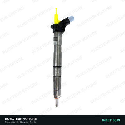 0445116009 injecteur Bosch pour Toyota Urban Cruiser 1.4 D, pièce reconditionnée testée au banc