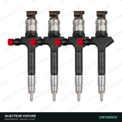 236700R030 injecteur Denso pour Toyota Corolla 2.0 D-4D, pièce reconditionnée testée au banc