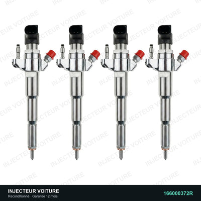 166000372R injecteur Siemens VDO pour Renault Master III 2.3 dCi, pièce reconditionnée testée au banc