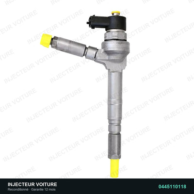 0445110118 injecteur Bosch pour Opel Astra G 1.7 CDTI, pièce reconditionnée testée au banc