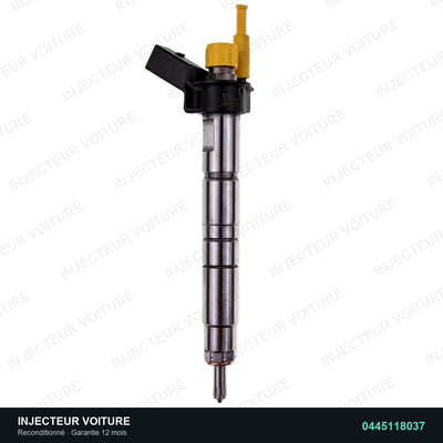 0445118037 injecteur Bosch pour BMW Série 3 Touring, pièce reconditionnée testée au banc