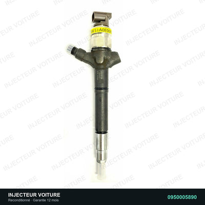 0950005890 injecteur Denso pour Toyota Land Cruiser Prado 3.0 D-4D, pièce reconditionnée testée au banc
