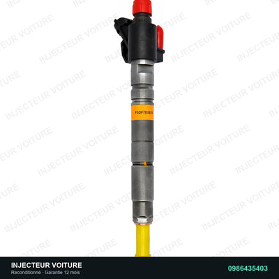 0986435403 injecteur Bosch pour Peugeot 407 Coupe 3.0 D, pièce reconditionnée testée au banc