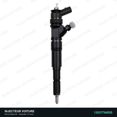 13537794555 injecteur Bosch pour BMW Série 3 Coupe 2.0 D, pièce reconditionnée testée au banc