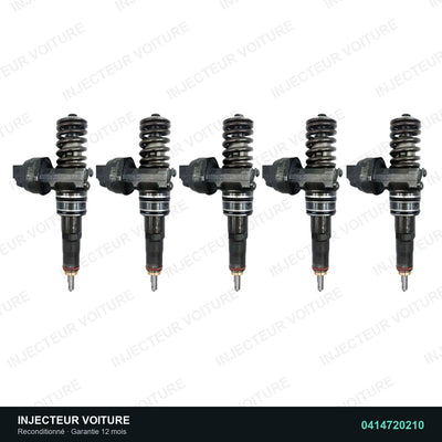 0414720210 injecteur pompe Bosch pour Volkswagen Touareg 2.5 TDI, pièce reconditionnée testée au banc
