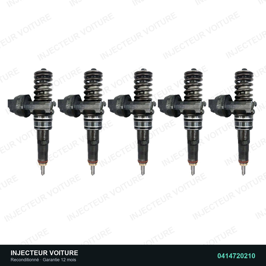 0414720210 injecteur pompe Bosch pour Volkswagen Touareg 2.5 TDI, pièce reconditionnée testée au banc