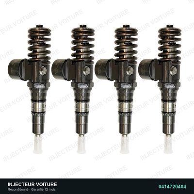 0414720404 injecteur pompe Bosch pour Audi A4 B7 2.0 TDI, pièce reconditionnée testée au banc