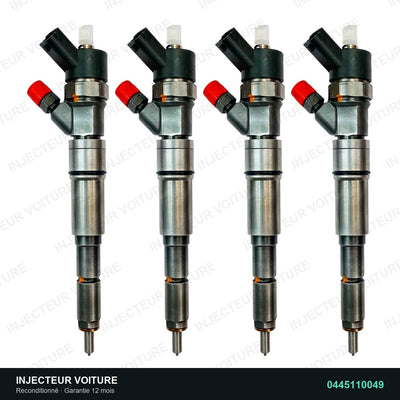 0445110049 injecteur Bosch pour Opel Omega B 2.0 TD4, pièce reconditionnée testée au banc