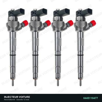 0445110477 Injecteur Bosch VW Audi Seat 1.6 TDI, injecteur reconditionné testé au banc