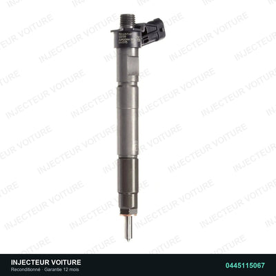 0445115067 injecteur Bosch pour Jeep Wrangler III 2.8 CRD, pièce reconditionnée testée au banc