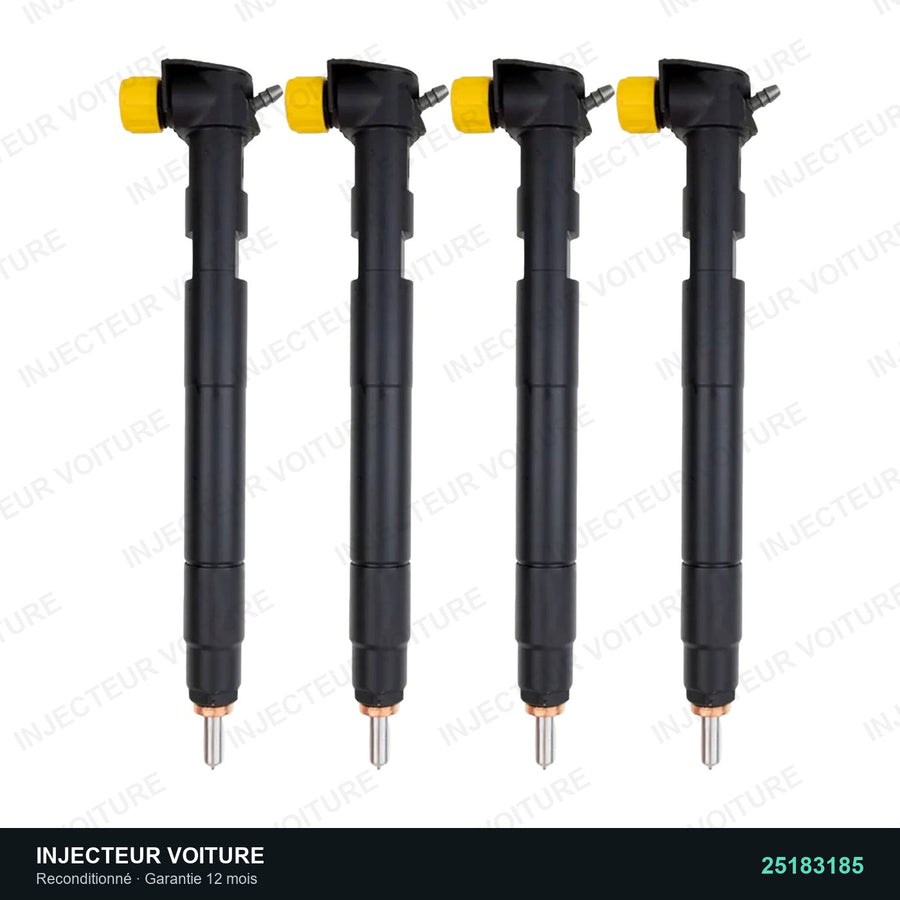 25183185 injecteur Delphi pour Chevrolet Cruze 2.0 D, pièce reconditionnée testée au banc