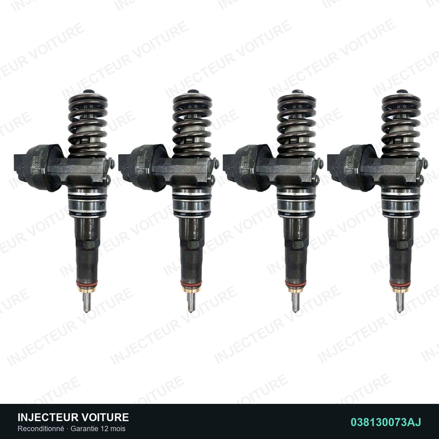 038130073AJ injecteur pompe Bosch pour Volkswagen Golf IV 1.9 TDI, pièce reconditionnée testée au banc