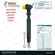 28272472 injecteur Delphi pour Mercedes Classe E Coupe, pièce reconditionnée testée au banc vue 3, vue 3