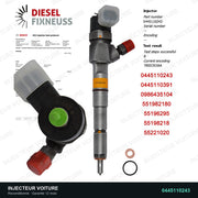 Injecteur 1.9 JTD 0445110243 Bosch vue 3, vue 3