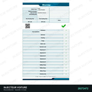 28272472 injecteur Delphi pour Mercedes Classe E Coupe, pièce reconditionnée testée au banc vue 4, vue 4