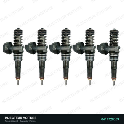 0414720309 injecteur pompe Bosch pour Volkswagen Touareg 2.5 TDI, pièce reconditionnée testée au banc