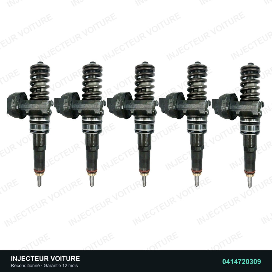 0414720309 injecteur pompe Bosch pour Volkswagen Touareg 2.5 TDI, pièce reconditionnée testée au banc