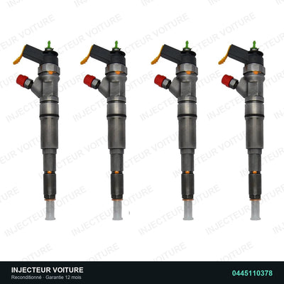 0445110378 injecteur Bosch pour Mercedes Classe A, pièce reconditionnée testée au banc