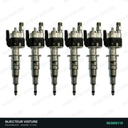 563000110 injecteur Continental pour BMW Série 1 Coupe, pièce reconditionnée testée au banc, vue 1