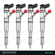0445110212 injecteur Bosch pour BMW Série 5 Touring, pièce reconditionnée testée au banc vue 3, vue 3