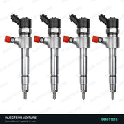 0445110187 injecteur Bosch pour Fiat Idea 1.9 JTD, pièce reconditionnée testée au banc, vue 1