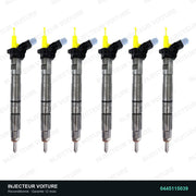 0445115039 injecteur Bosch pour Audi A4 B7 2.7 TDI, pièce reconditionnée testée au banc vue 3, vue 3