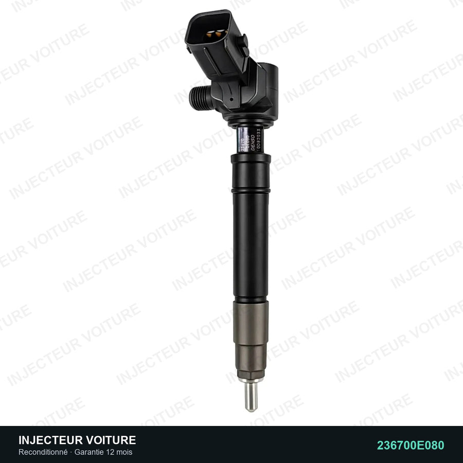 236700E080 injecteur Denso pour Toyota Hilux VIII Pick-Up 2.4 D, pièce reconditionnée testée au banc