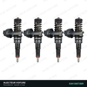 038130073BR injecteur pompe Bosch pour Volkswagen Golf V 2.0 SDI, pièce reconditionnée testée au banc, vue 1