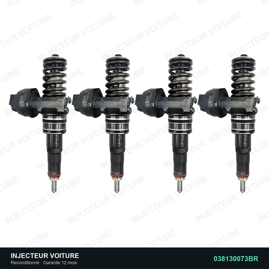038130073BR injecteur pompe Bosch pour Volkswagen Golf V 2.0 SDI, pièce reconditionnée testée au banc
