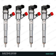 0445110287 injecteur Bosch pour Chrysler Voyager 2.5 TD, pièce reconditionnée testée au banc, vue 1
