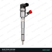 0445110287 injecteur Bosch pour Chrysler Voyager 2.5 TD, pièce reconditionnée testée au banc vue 2, vue 2