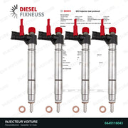 0445116043 injecteur Bosch pour Land Rover Discovery Sport 2.2 TD4, pièce reconditionnée testée au banc vue 2, vue 2