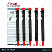EJBR04401D injecteur Delphi pour SsangYong Rodius I 2.7 Xdi, pièce reconditionnée testée au banc vue 2, vue 2
