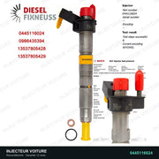 Injecteur 2.0 D 0445116024 Bosch vue 2, vue 4