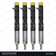 338014X800 injecteur Delphi pour Hyundai Terracan 2.9 CRDi, pièce reconditionnée testée au banc vue 2, vue 2