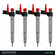 0445115042 injecteur Bosch pour Land Rover Freelander 2 2.2 TD4, pièce reconditionnée testée au banc, vue 1