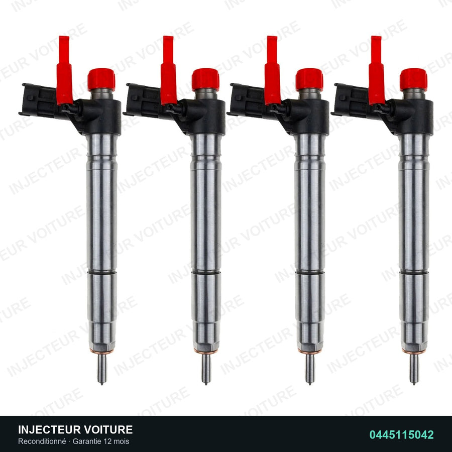 0445115042 injecteur Bosch pour Land Rover Freelander 2 2.2 TD4, pièce reconditionnée testée au banc