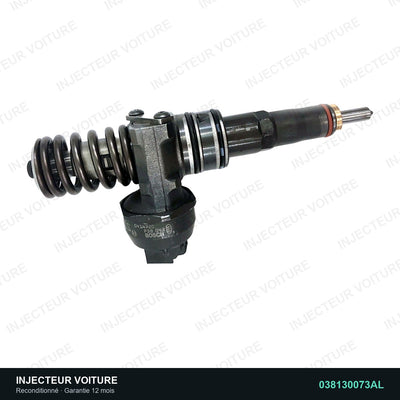 038130073AL injecteur pompe Bosch pour Volkswagen Golf IV 1.9 TDI, pièce reconditionnée testée au banc