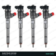 0445110652 injecteur Bosch pour Renault Clio IV 1.5 dCi, pièce reconditionnée testée au banc vue 2, vue 2