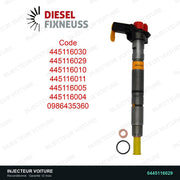 Injecteur 2.0 TDi 0445116029 Bosch vue 4, vue 4