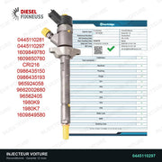 Injecteur 1.6 HDi 0445110297 Bosch vue 4, vue 4