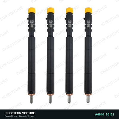 A6640170121 injecteur Delphi pour SsangYong Actyon Sports I 2.0 Xdi, pièce reconditionnée testée au banc