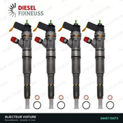 0445110473 injecteur Bosch pour Audi A1 Sportback 1.6 TDI, pièce reconditionnée testée au banc vue 2, vue 2