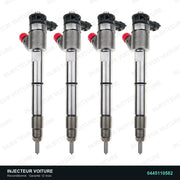 0445110582 injecteur Bosch pour Hyundai Tucson 2.0 CRDi, pièce reconditionnée testée au banc, vue 1