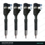 0445110320 injecteur Bosch pour Hyundai i20 I 1.6 CRDi, pièce reconditionnée testée au banc vue 2, vue 2